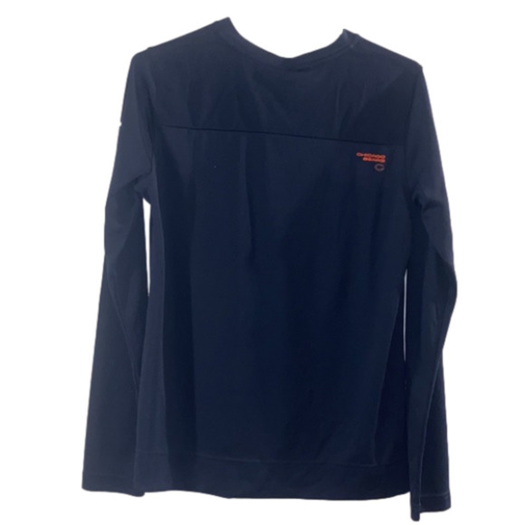 Nike Women's Chicago Bears Dri-Fit NFL Pull Over Long Sleeve Navy Shirt (Medium) - Picture 5 of 13